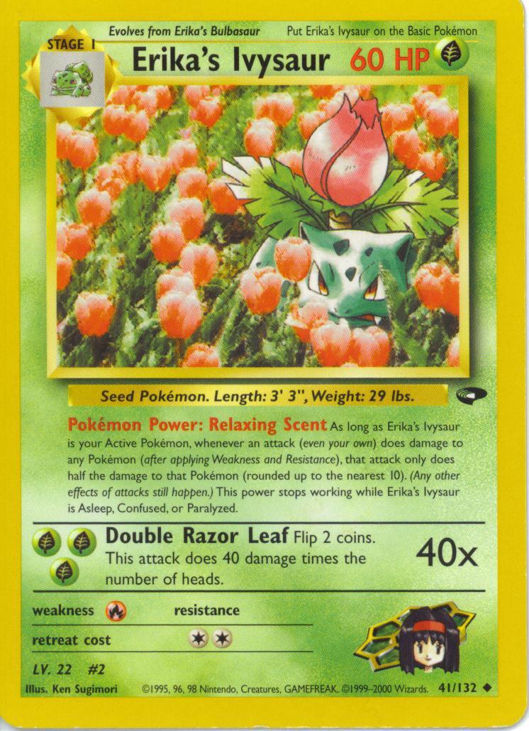 Erika's Ivysaur 41/132 - Gym Challenge