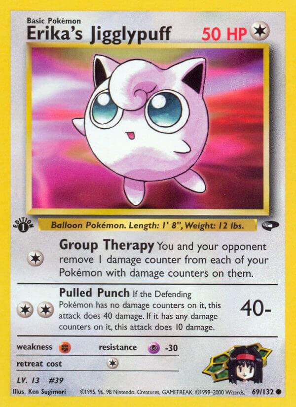 Erika's Jigglypuff 69/132 - Gym Challenge