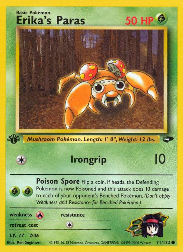 Erika's Paras 71/132 - Gym Challenge