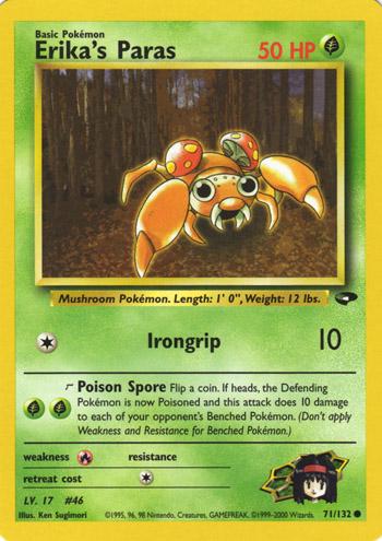 Erika's Paras 71/132 - Gym Challenge