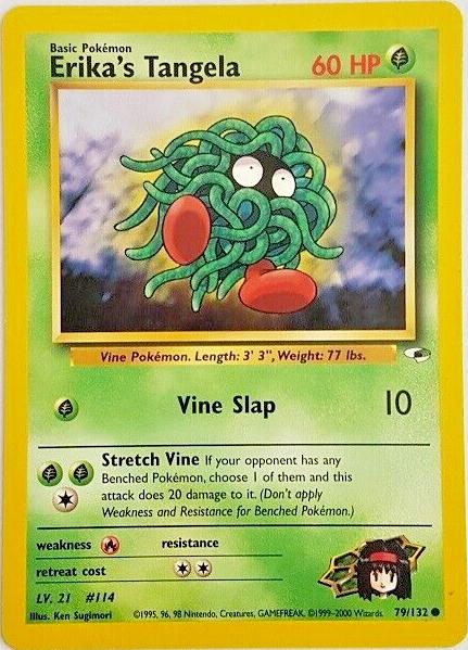Erika's Tangela 79/132 - Gym Heroes