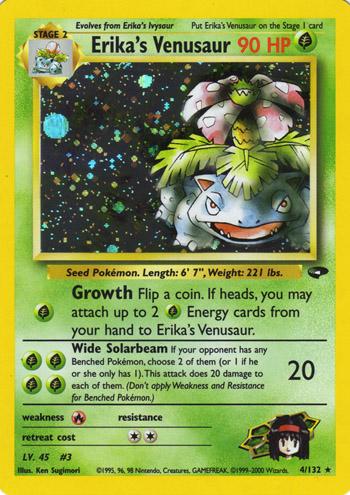 Erika's Venusaur 4/132 - Gym Challenge