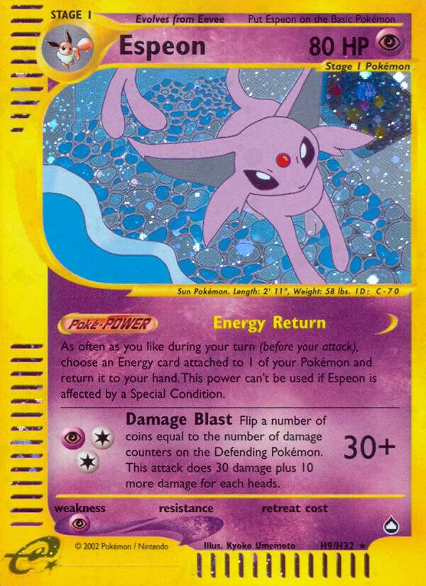 Espeon H9/147 - Aquapolis