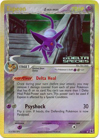 Espeon 4/113 - EX Delta Species