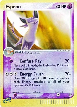Espeon 16/100 - EX Sandstorm