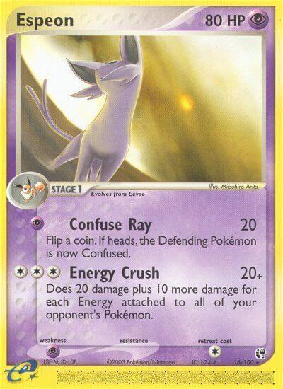 Espeon 16/100 - EX Sandstorm