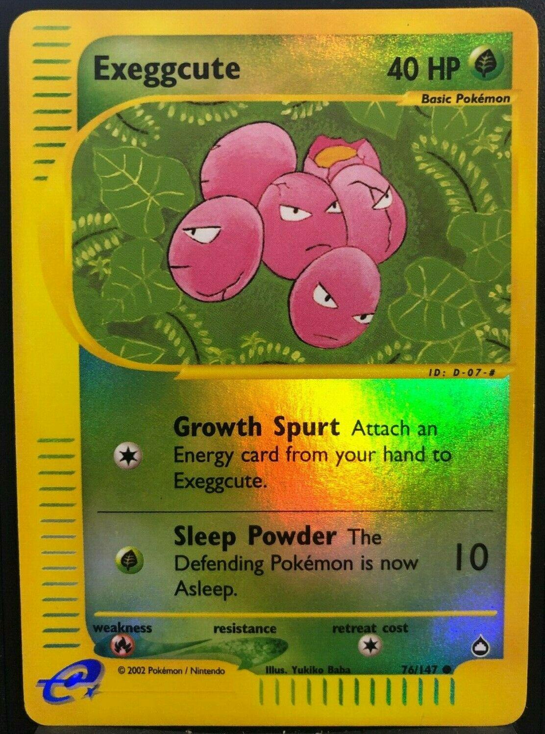 Exeggcute 76/147 - Aquapolis