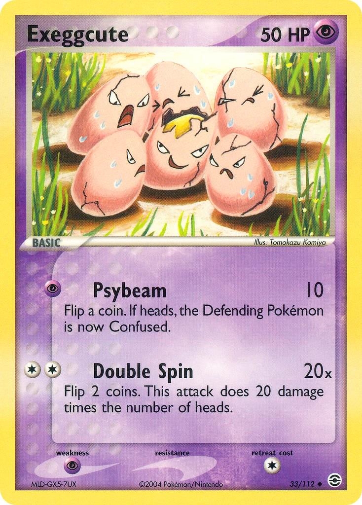 Exeggcute 33/112 - EX Fire Red & Leaf Green