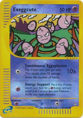 Exeggcute 77/147 - Aquapolis