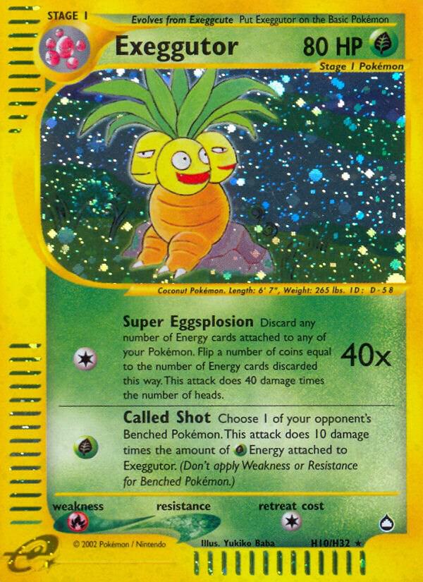 Exeggutor H10/147 - Aquapolis