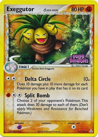 Exeggutor 41/110 - EX Holon Phantoms