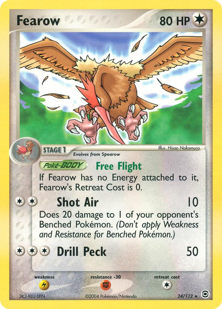 Fearow 24/112 - EX Fire Red & Leaf Green