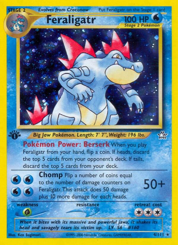 Feraligatr 4/111 - Neo Genesis