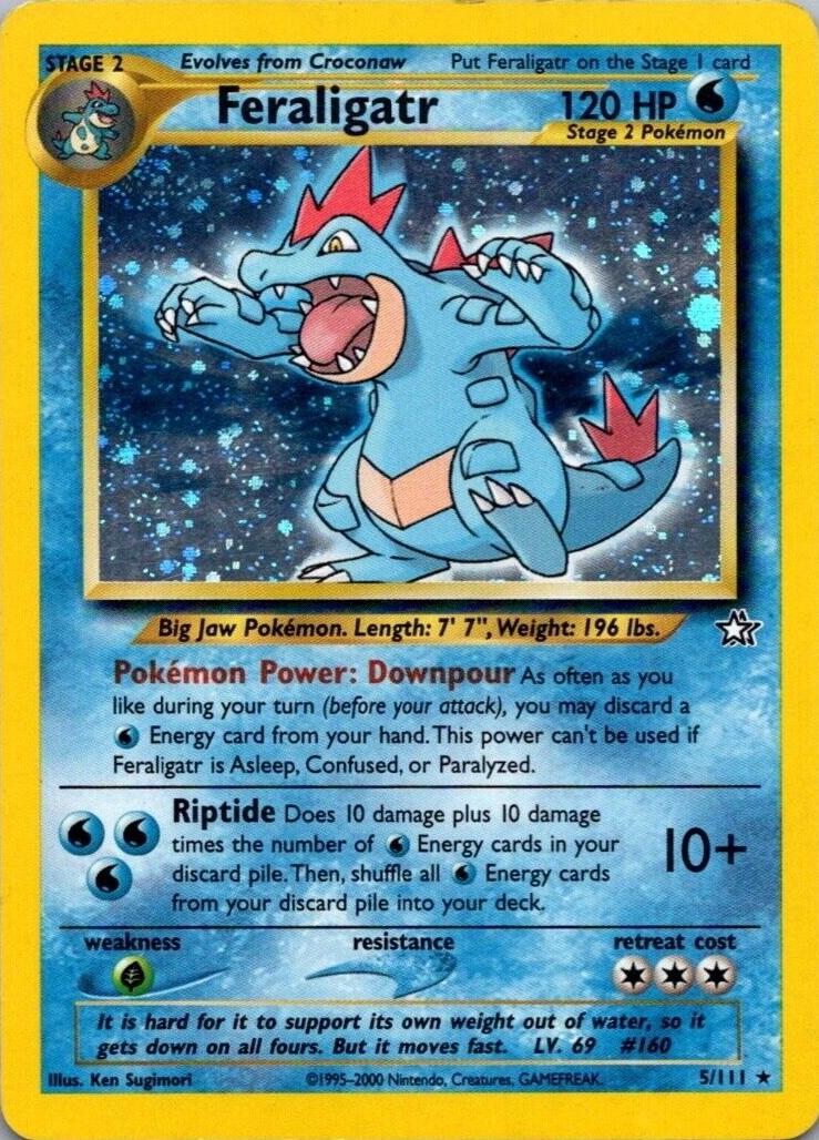 Feraligatr 5/111 - Neo Genesis