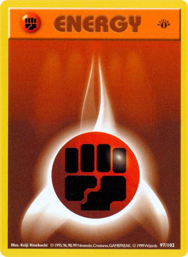 Fighting Energy 97/102 - Base Set