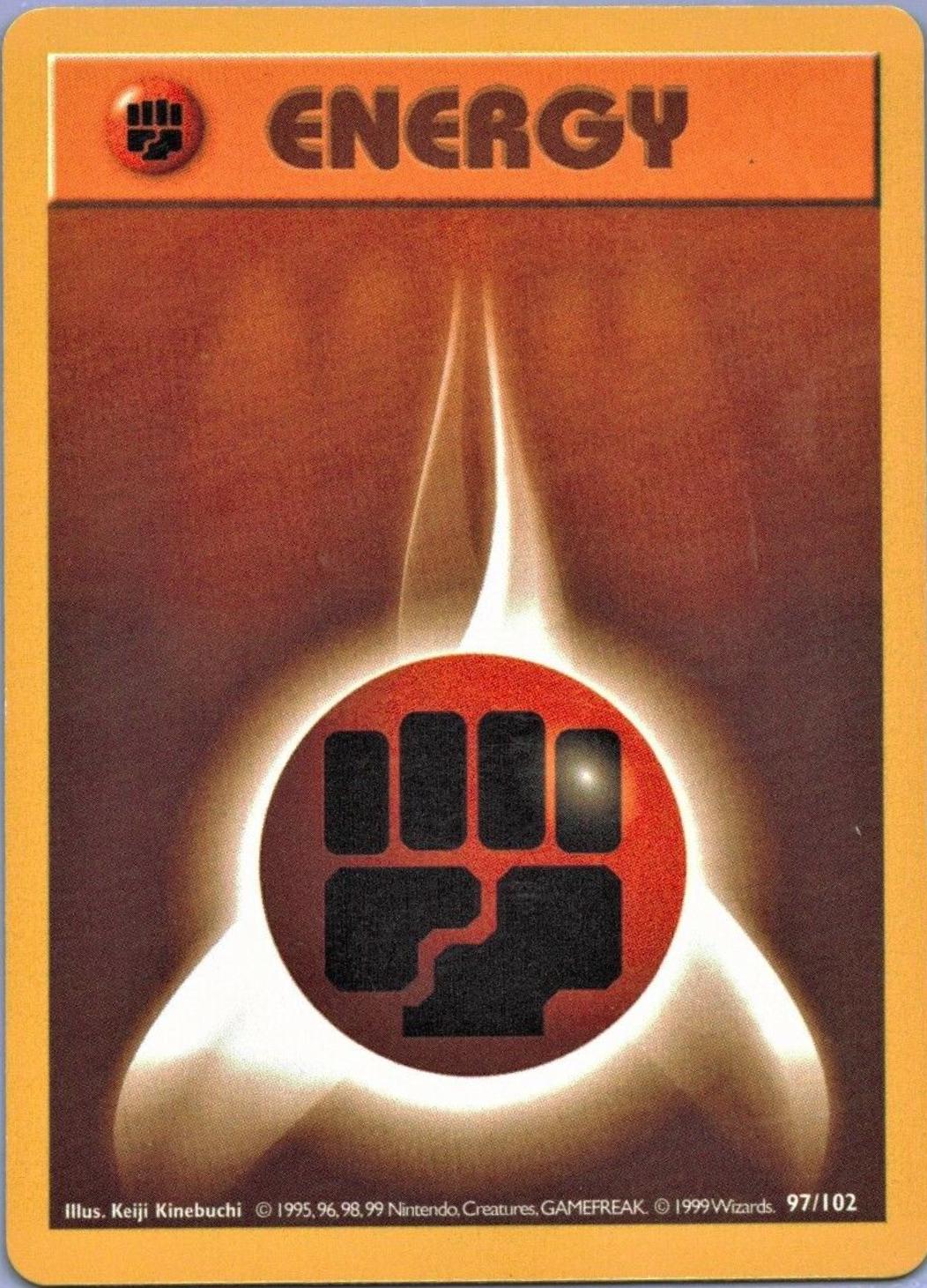 Fighting Energy 97/102 - Base Set