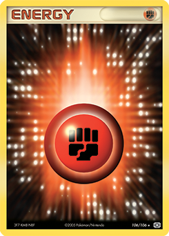 Fighting Energy 106/106 - EX Emerald