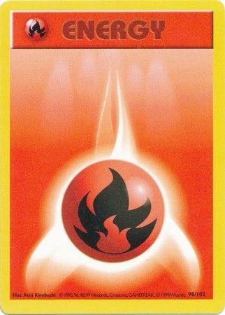 Fire Energy 98/102 - Base Set