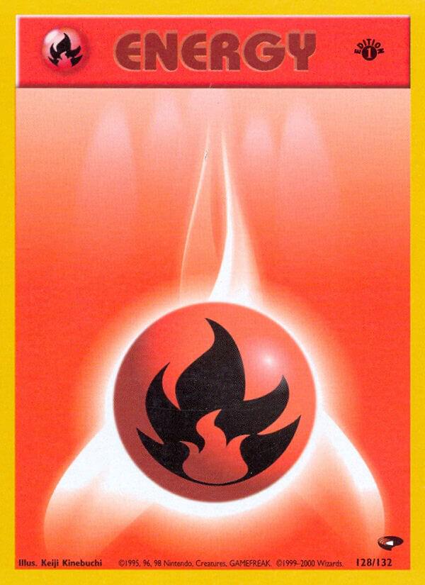 Fire Energy 128/132 - Gym Challenge