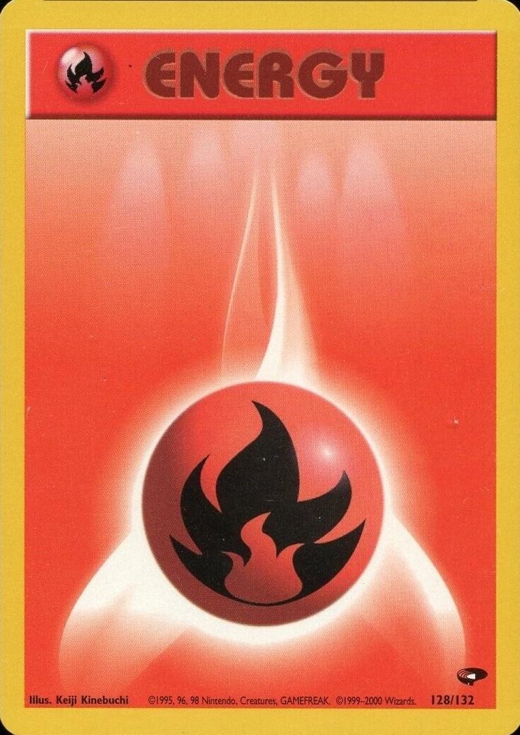 Fire Energy 128/132 - Gym Challenge