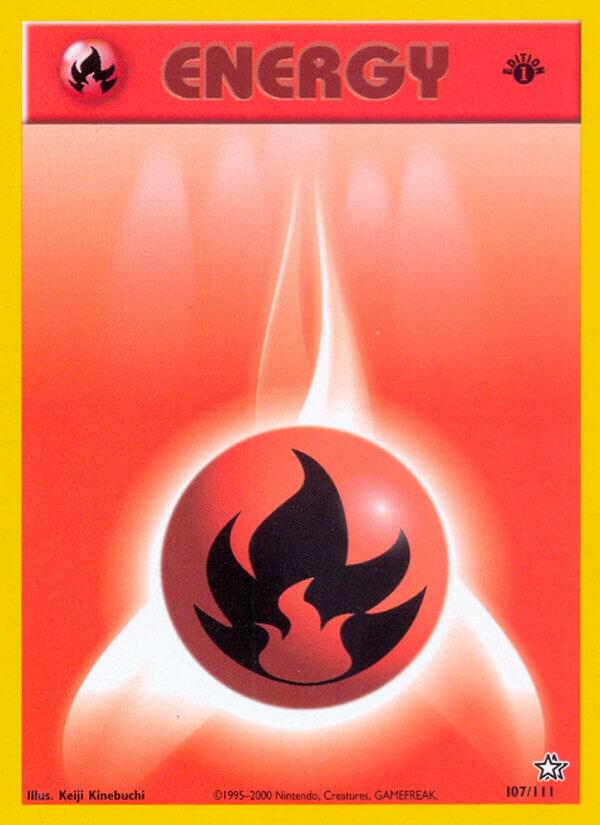 Fire Energy 107/111 - Neo Genesis