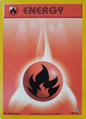 Fire Energy 107/111 - Neo Genesis