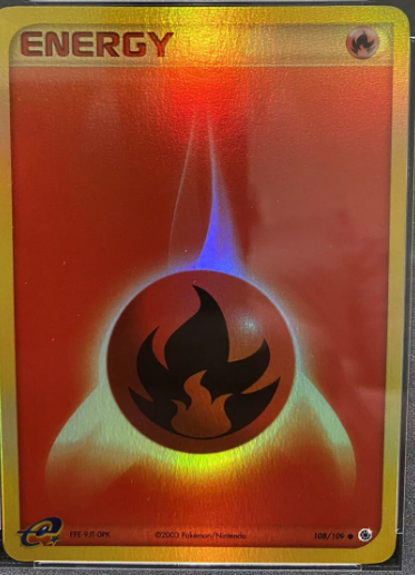 Fire Energy 108/109 - EX Ruby & Sapphire
