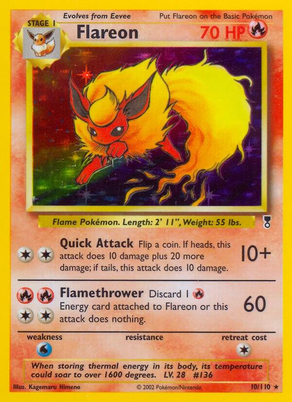 Flareon 10/110 - Legendary Collection