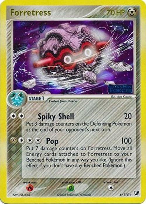 Forretress 6/115 - EX Unseen Forces