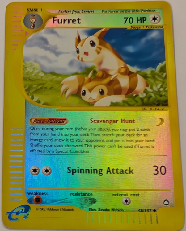 Furret 48/147 - Aquapolis