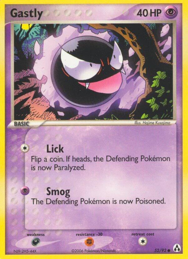 Gastly 52/92 - EX Legend Maker
