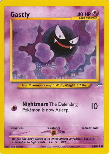 Gastly 65/105 - Neo Destiny