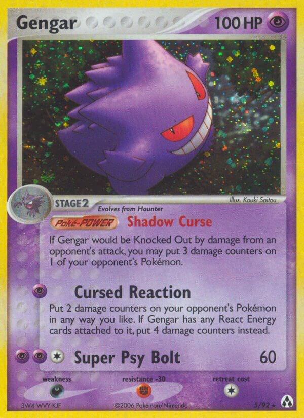 Gengar 5/92 - EX Legend Maker