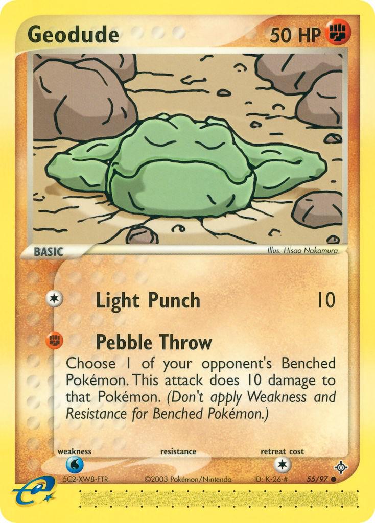 Geodude 55/97 - EX Dragon