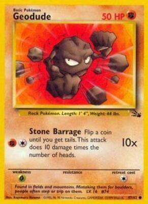 Geodude 47/62 - Fossil Set