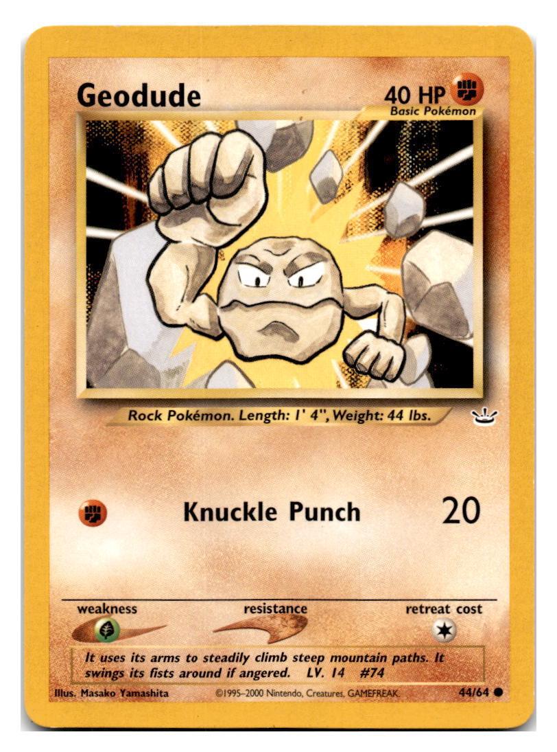 Geodude 44/64 - Neo Revelation