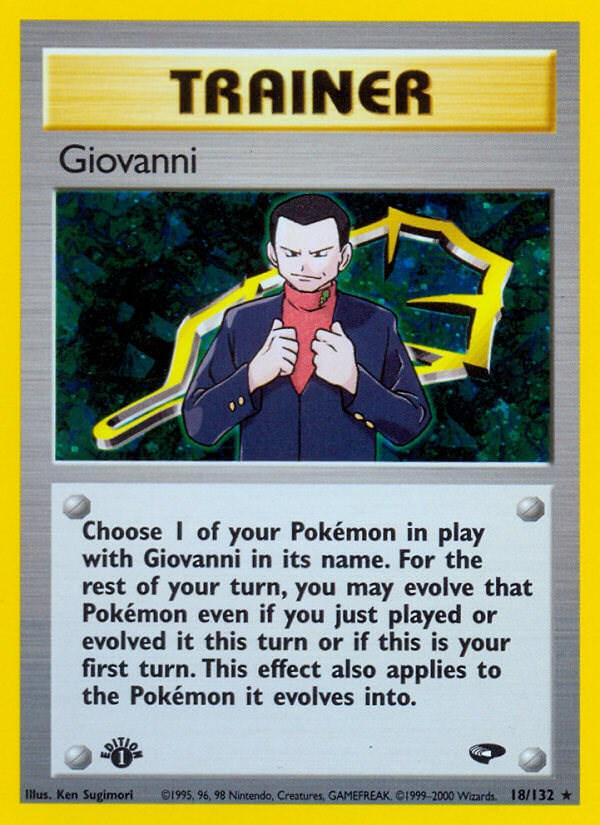 Giovanni 18/132 - Gym Challenge