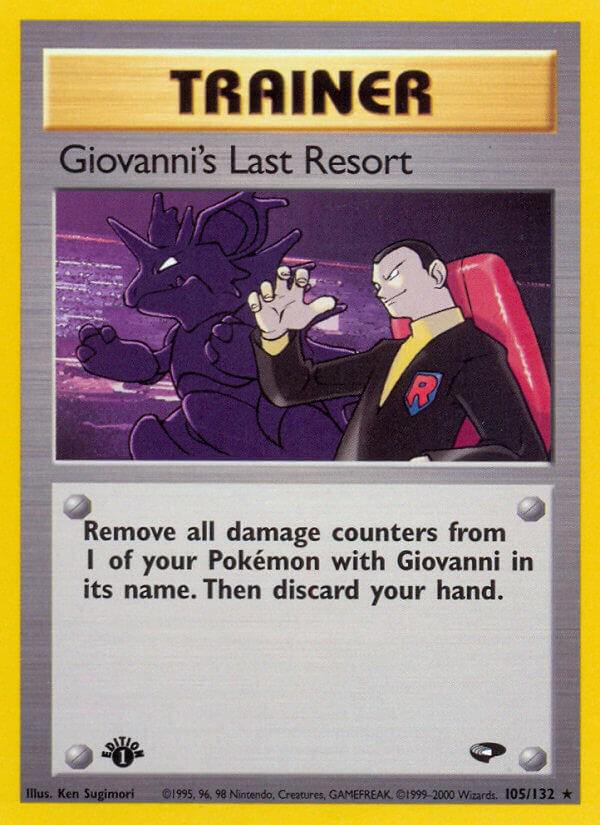 Giovanni's Last Resort 105/132 - Gym Challenge