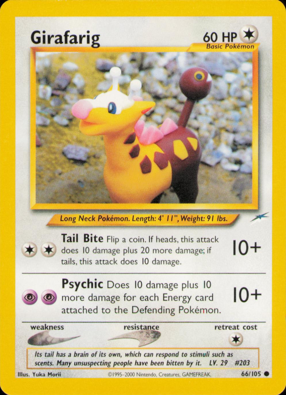 Girafarig 66/105 - Neo Destiny