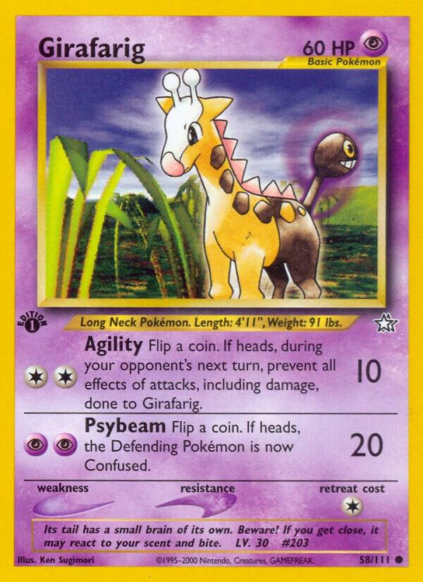 Girafarig 58/111 - Neo Genesis
