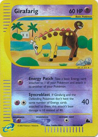 Girafarig 58/144 - Skyridge