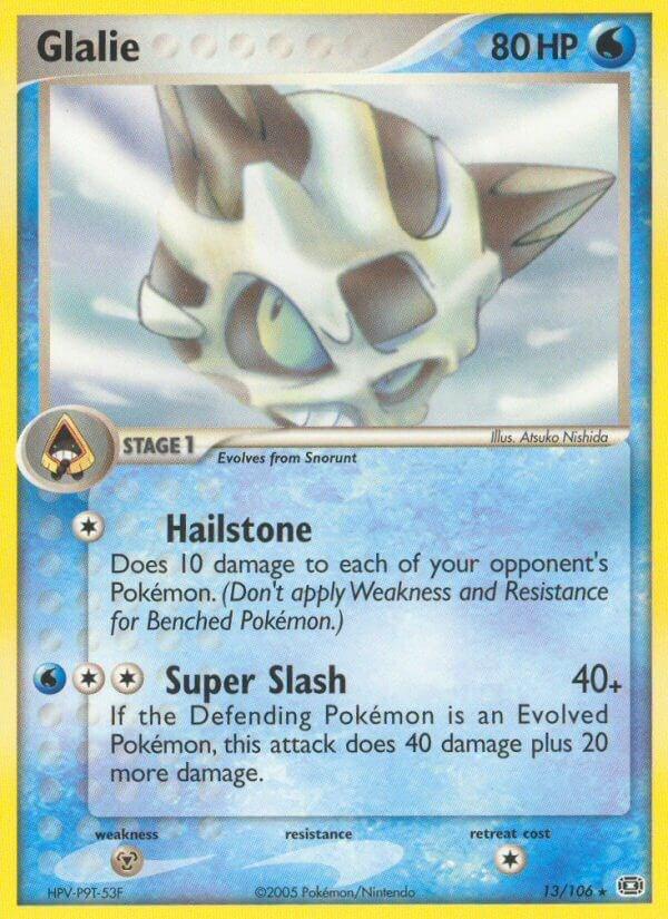 Glalie 13/106 - EX Emerald