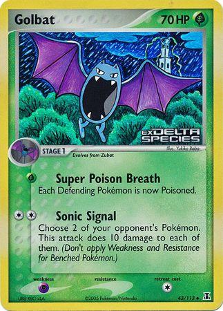 Golbat 43/113 - EX Delta Species
