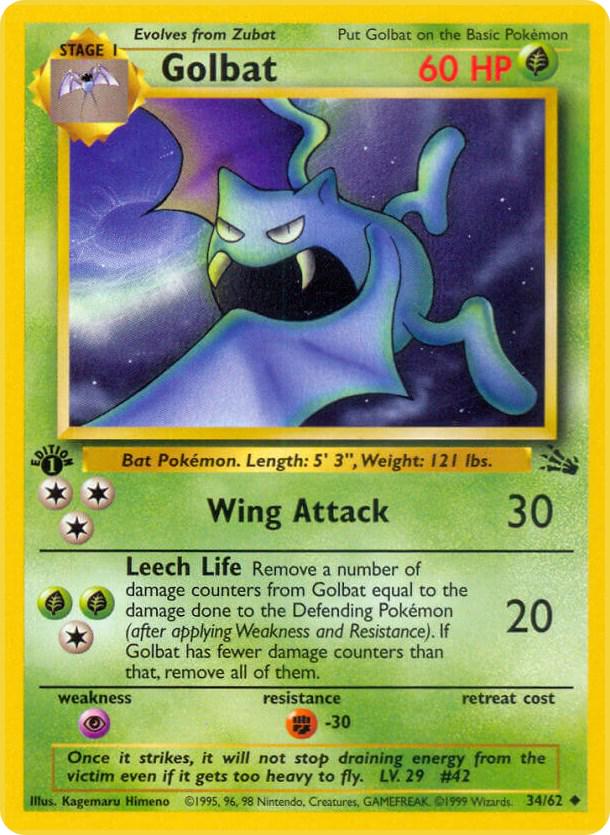 Golbat 34/62 - Fossil Set