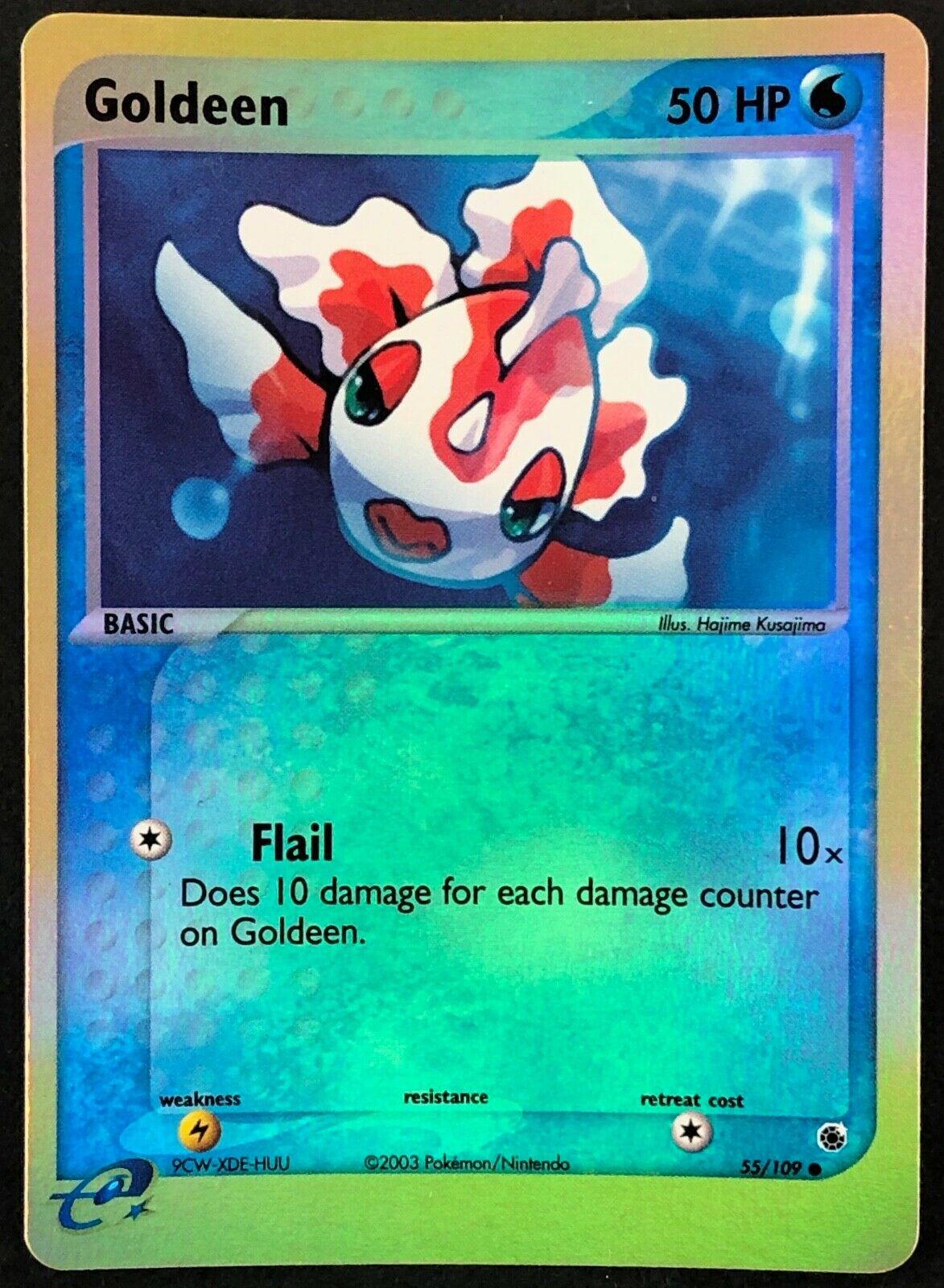 Goldeen 55/109 - EX Ruby & Sapphire