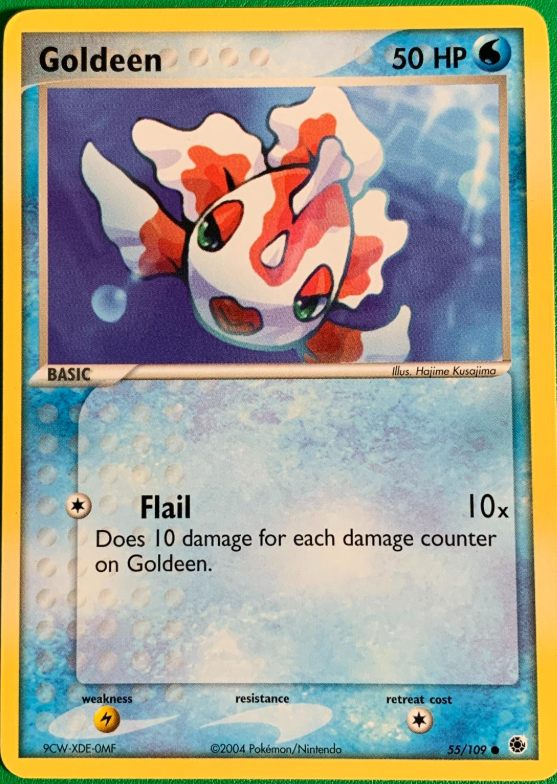 Goldeen 55/109 - EX Ruby & Sapphire
