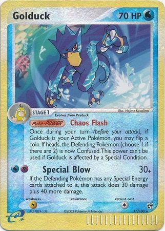 Golduck 17/100 - EX Sandstorm