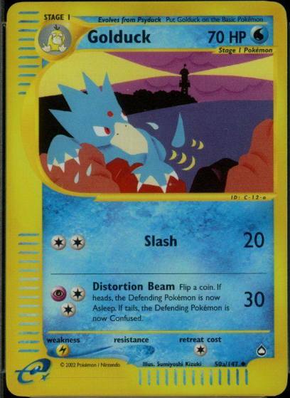 Golduck 50a/147 - Aquapolis