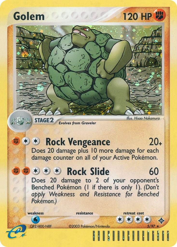 Golem 5/97 - EX Dragon