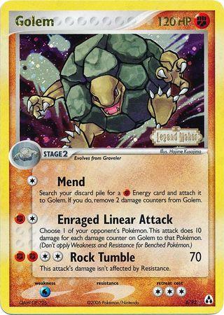 Golem 6/92 - EX Legend Maker